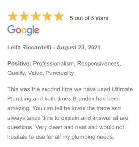 Screen Shot At .. Am - Ultimate Plumbing Inc. Lake Norman NC